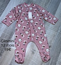 Catimini Babygros Pyjama Coton