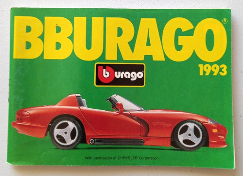 Catalogue miniatures bburago - catalogue,