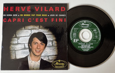 CD SINGLE 4 TITRES "HERVE VILARD : CAPRI C'EST FINI"