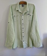 Chemise verte coton fin décontractée T44 Land of Cotton (4509006)