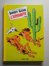 TIRAGE LUXE TL L'escorte ( LUCKY LUKE )( MORRIS )( BLACK & WHITE ) n°450