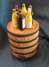 Vins & Fromages - jeu de 6 couteaux + tonneau - Occasion
