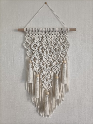 Tenture murale motif coeurs - motif,
