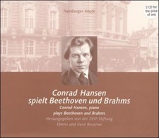 Conrad Hansen Plays Beethoven and Brahms NEUF
