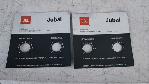 Original vintage jbl l65 jubal - original,