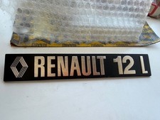 Monogramme Origine RENAULT 12