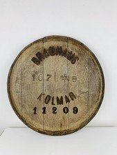 Plaque couvercle tonneau bois