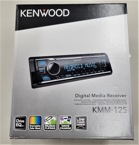 Kenwood kmm 125 - digital, media
