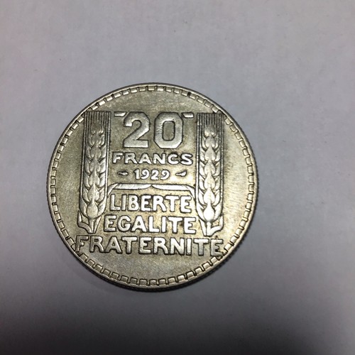 Francs turin 1929 argent - turin,