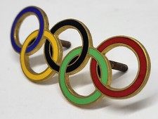 Rare Vintage OLYMPIC RINGS