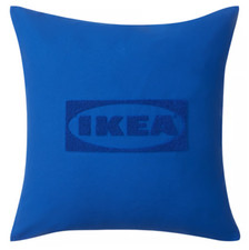 Housse de coussin IKEA AURTIENDE, bleu, 50x50 cm, 20x20" collection limitée