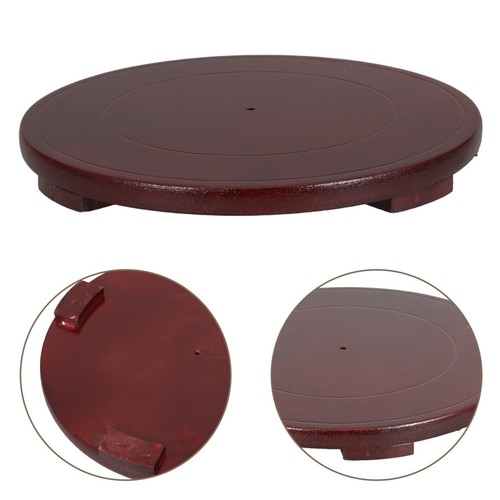 Socle rond bois presentoir - rond, en