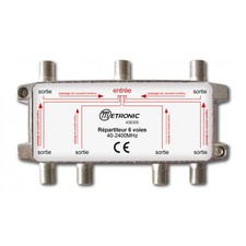 Répartiteur TV/SAT 6 sorties