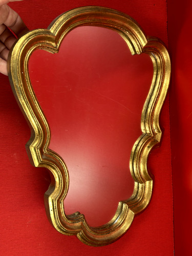 Miroir alcôve baroque - miroir, bois
