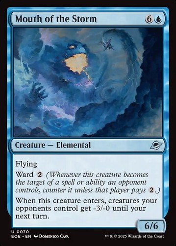 Mouth the storm edge - (070),