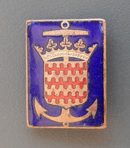 Insigne maille breze - maille, marine