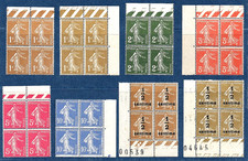 SERIE TIMBRES N° 277A-279B EN