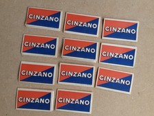 Lot 11  sachets   CINZANO pub