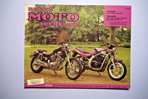 Revue technique moto - revue, etai