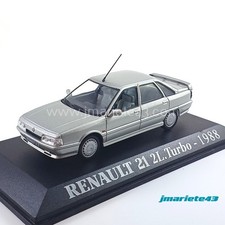 Renault 21 turbo gris métal