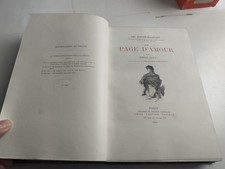 Livre Ancien, Une Page D Amour