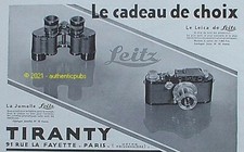 PUBLICITE TIRANTY LEICA