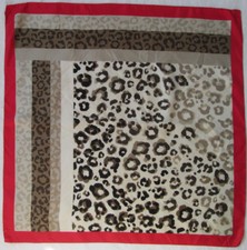 -Superbe foulard   soie   TBEG vintage scarf  67 x 67 cm