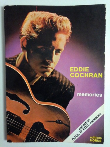 Rare livre eddie cochran - eddie,