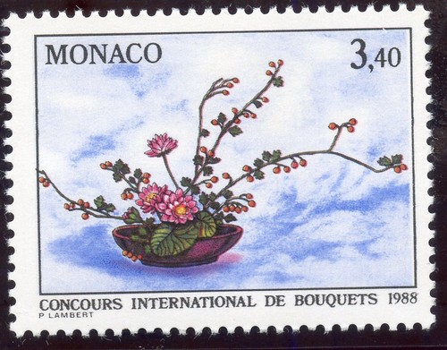 Stamp timbre monaco - de, n°