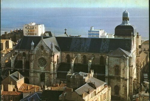 Carte postale ancienne les - carte,