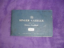 Manuel du propriétaire Singer Gazelle