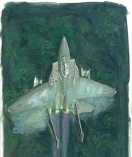 avion de chasse furtif moderne