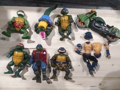 Lot figurines tortues - figurines,