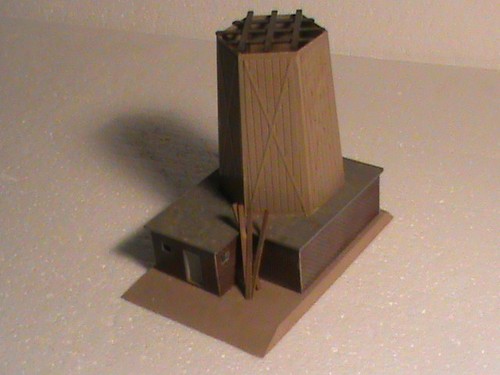 Maquette chateau eau ho - maquette, d