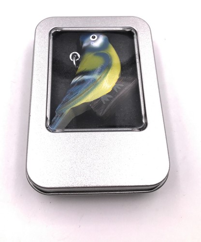 Porte clés bois oiseau - en,