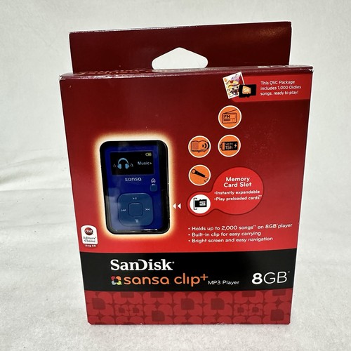 Sandisk sansa clip 8gb mp3 - clip+,