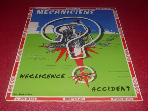 Aviation affiche originale - aviation,