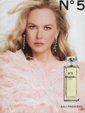 Publicité papier Parfum. Perfume ad.Numéro 5 Eau Première de Chanel 2009 