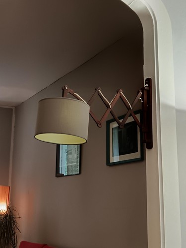 Lampe accordéon scandinave - scandinave, en