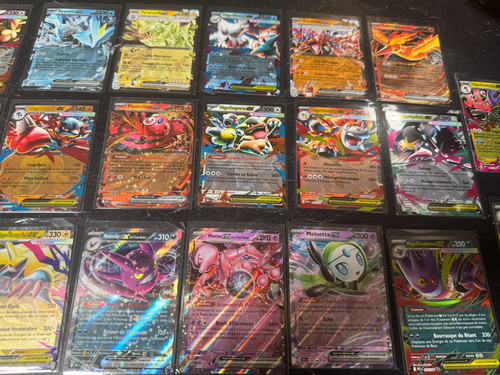 Lot cartes pokémon ex - lot,