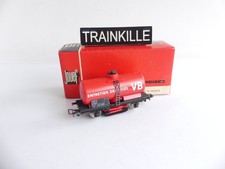 6495 / JOUEF FRANCE HO WAGON CITERNE A ESSIEUX NETTOYEUR DE VOIE EN BOITE