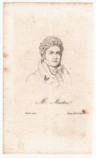 Portrait XIXe Jean-Blaise Martin Chant Lyrique Baryton Martin Opéra 1821