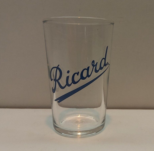 Ricard verre momie tube - verre,
