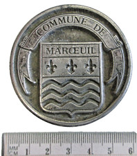 Médaille de table :  COMMUNE DE MAROEUIL
