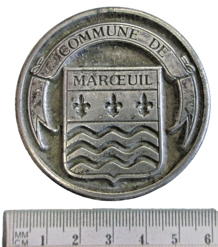 Médaille table commune - médaille, :