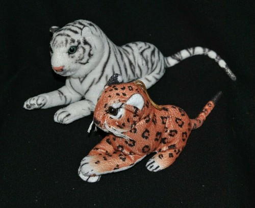 Lot peluche doudou tigre - 2,