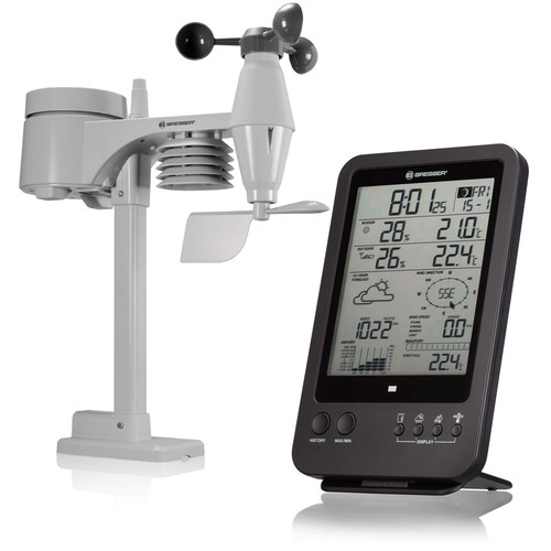 Station météo radio avec - météo,