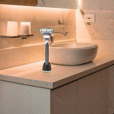 Support de rasoir en alliage