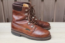 BOOTS BOTTINES PARABOOT AVORIAZ CUIR 9 / 43 TRES BON ETAT MEN'S SHOES