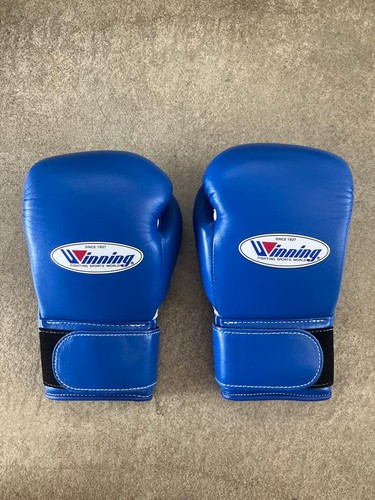 Gants boxe gagnants bleus 8 - gagnants,